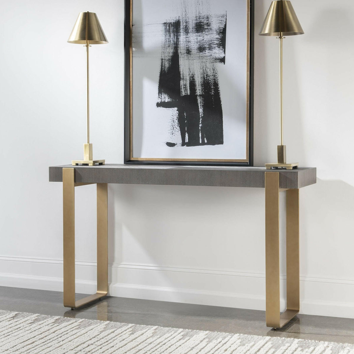Kea Contemporary Console Table.