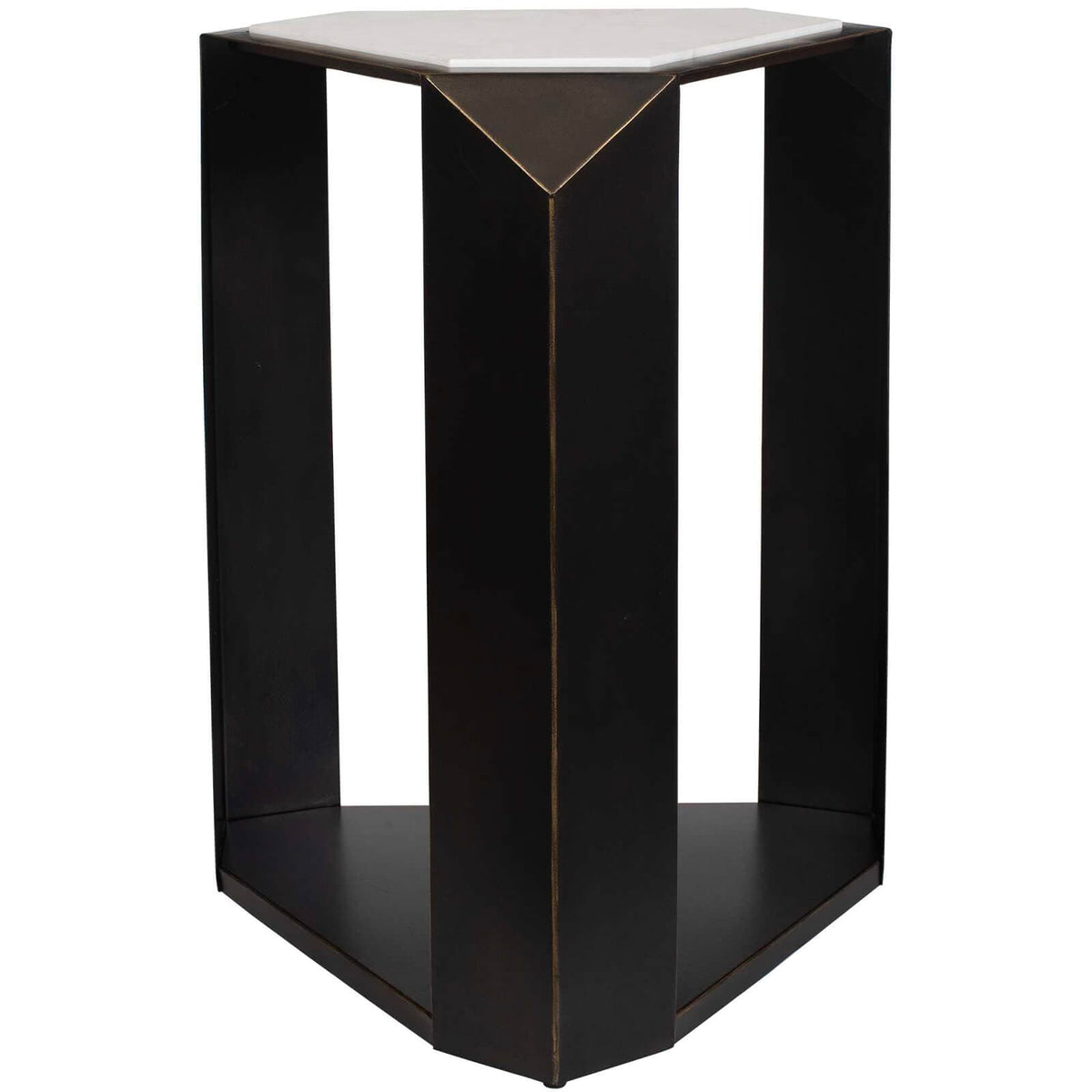 Uttermost Living Keenan Geometric Side Table House of Isabella UK