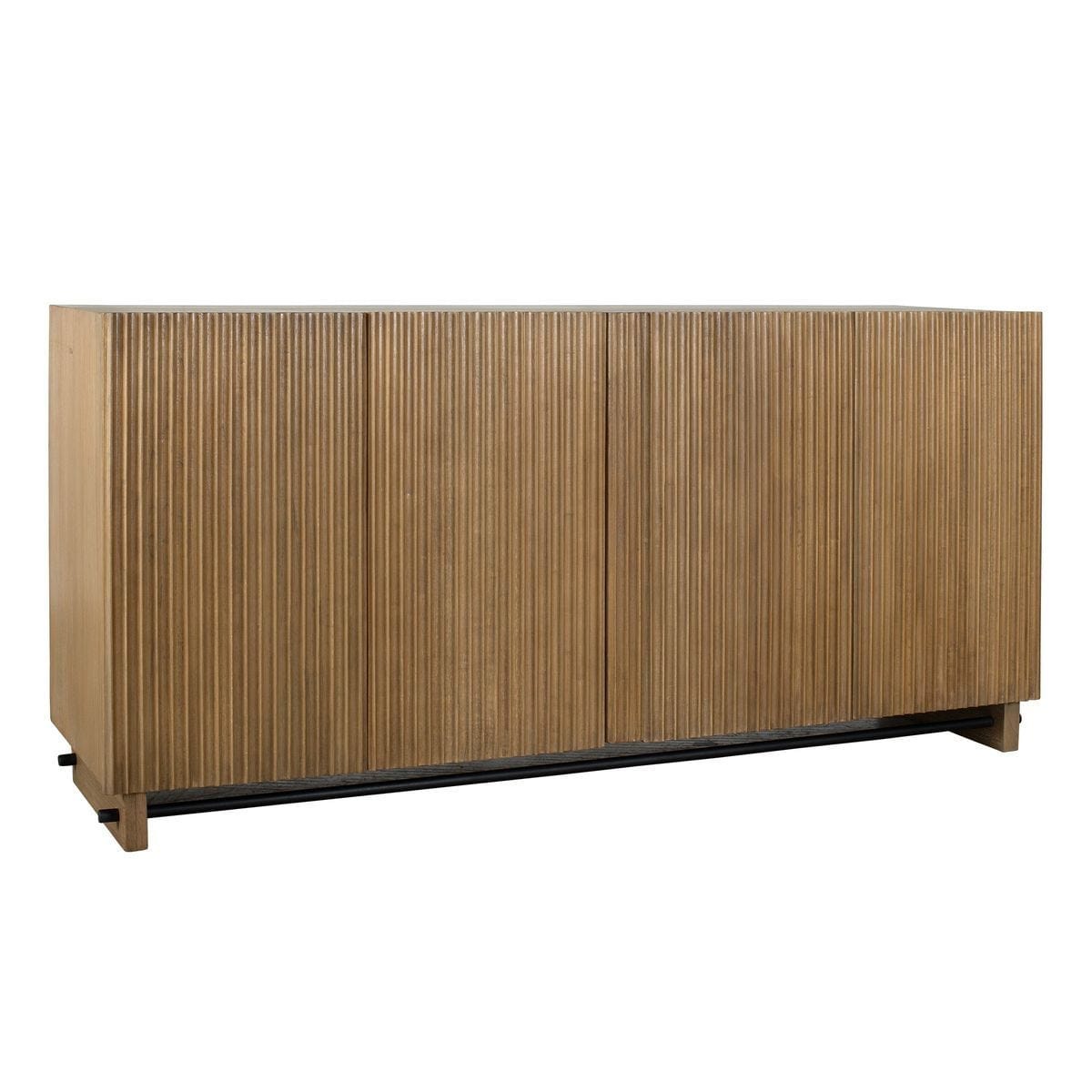 Uttermost Living Kellem Natural Wood 4 Door Cabinet House of Isabella UK