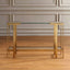 Uttermost Living Kendrick Glass Console Table House of Isabella UK