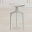 Uttermost Living Kenna White Accent Table House of Isabella UK