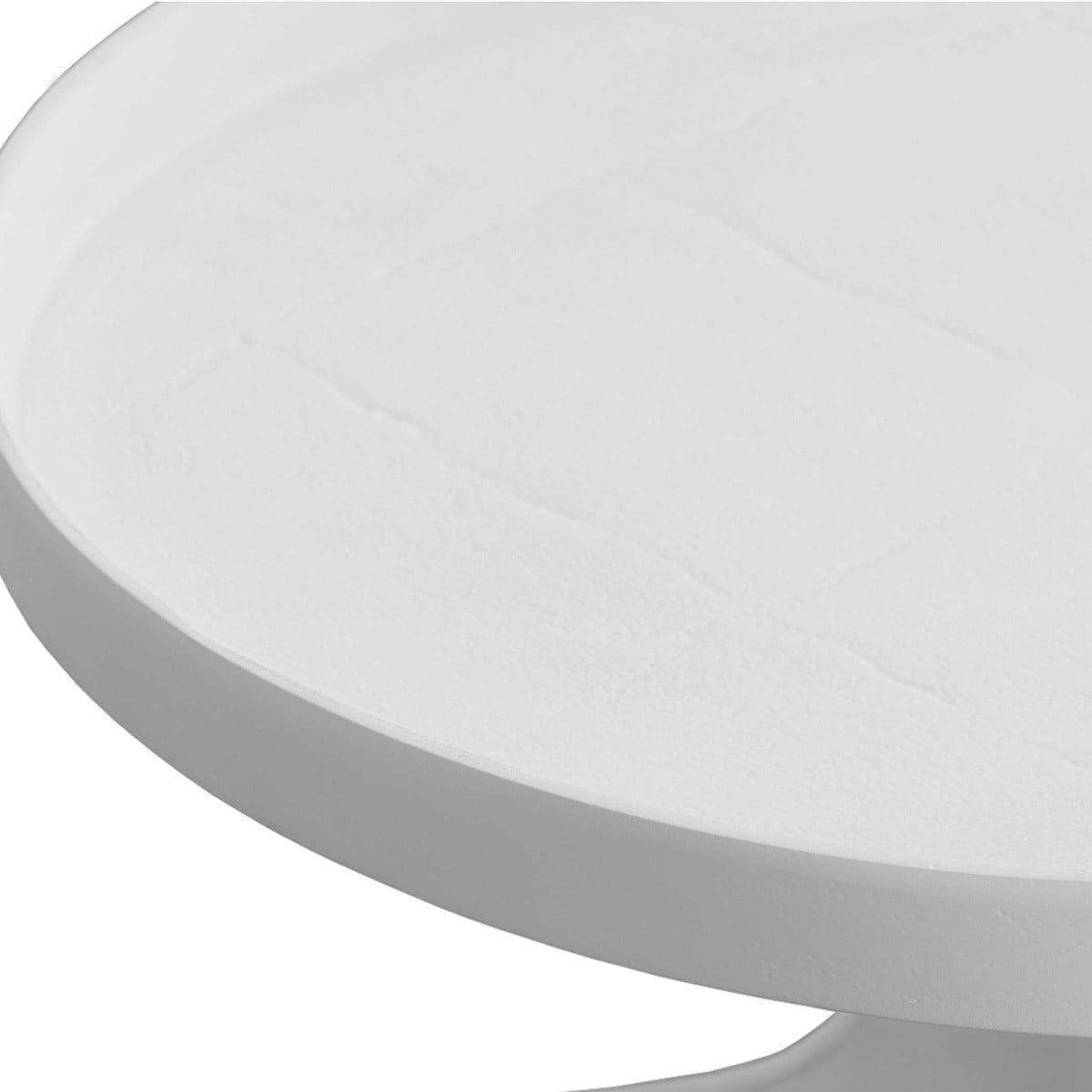 Uttermost Living Kenna White Accent Table House of Isabella UK