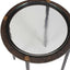 Uttermost Living Kennington Round Glass Side Table House of Isabella UK