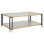 Uttermost Living Kentmore Glass Coffee Table House of Isabella UK