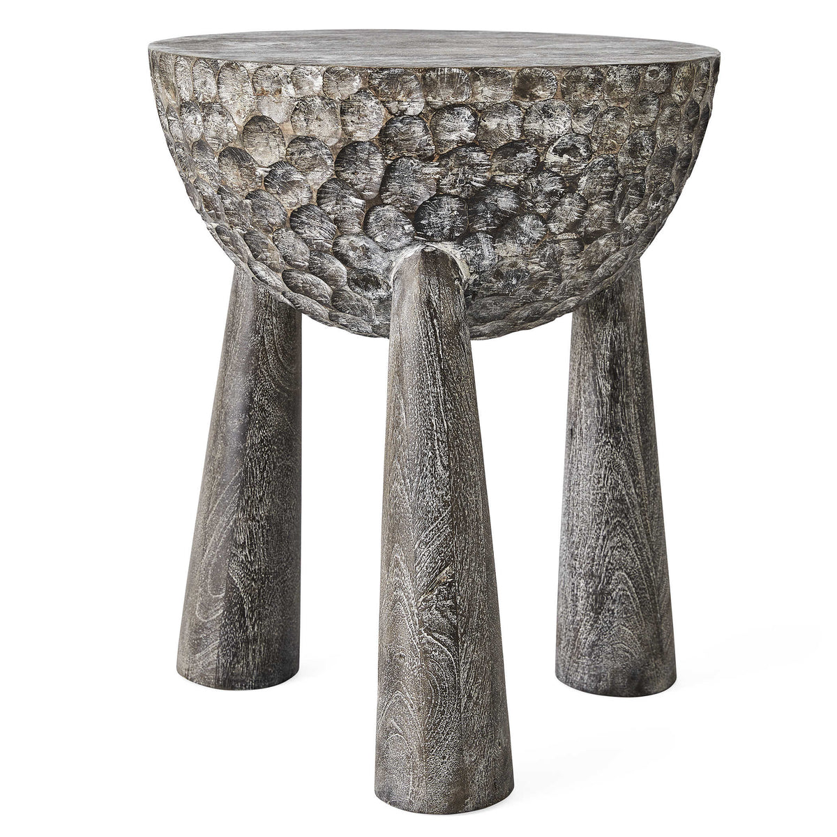 Uttermost Living Kettledrum Accent Table House of Isabella UK