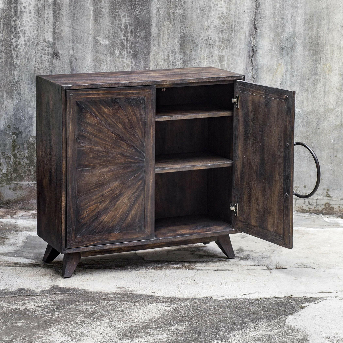 Kohana Black Console Cabinet.