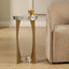 Uttermost Living Kolkata Accent Table in Brass House of Isabella UK