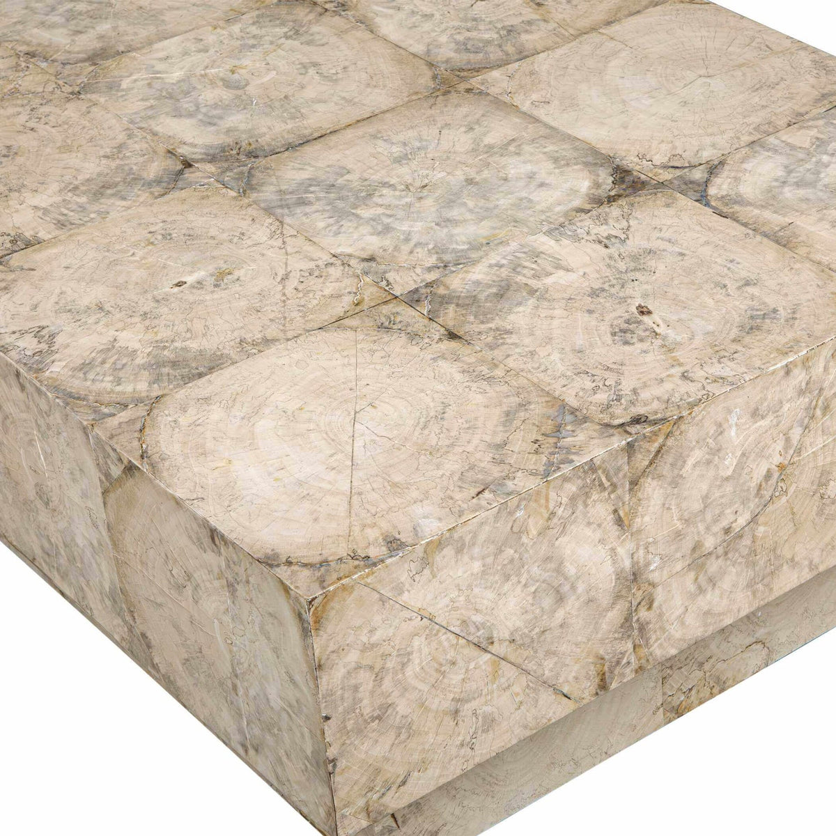 Uttermost Living Kotoa Bleached White Coffee Table House of Isabella UK
