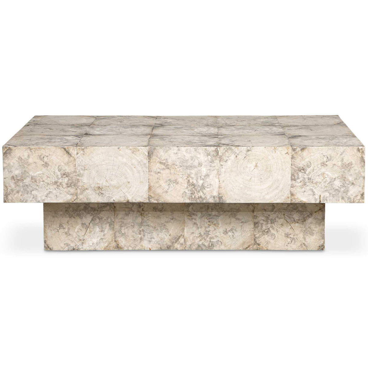 Uttermost Living Kotoa Bleached White Coffee Table House of Isabella UK