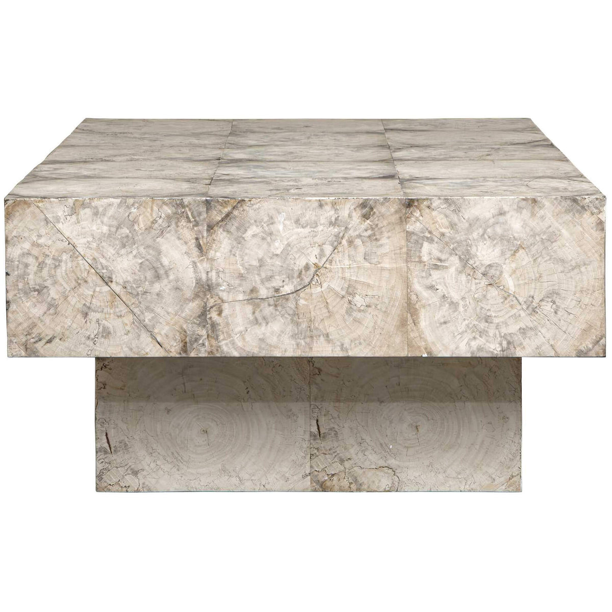 Uttermost Living Kotoa Bleached White Coffee Table House of Isabella UK