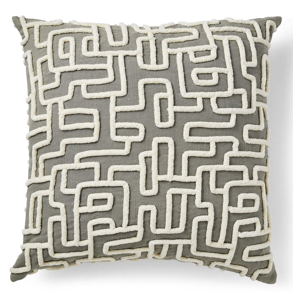 Uttermost Living Labyrinth Cushion - Gray House of Isabella UK