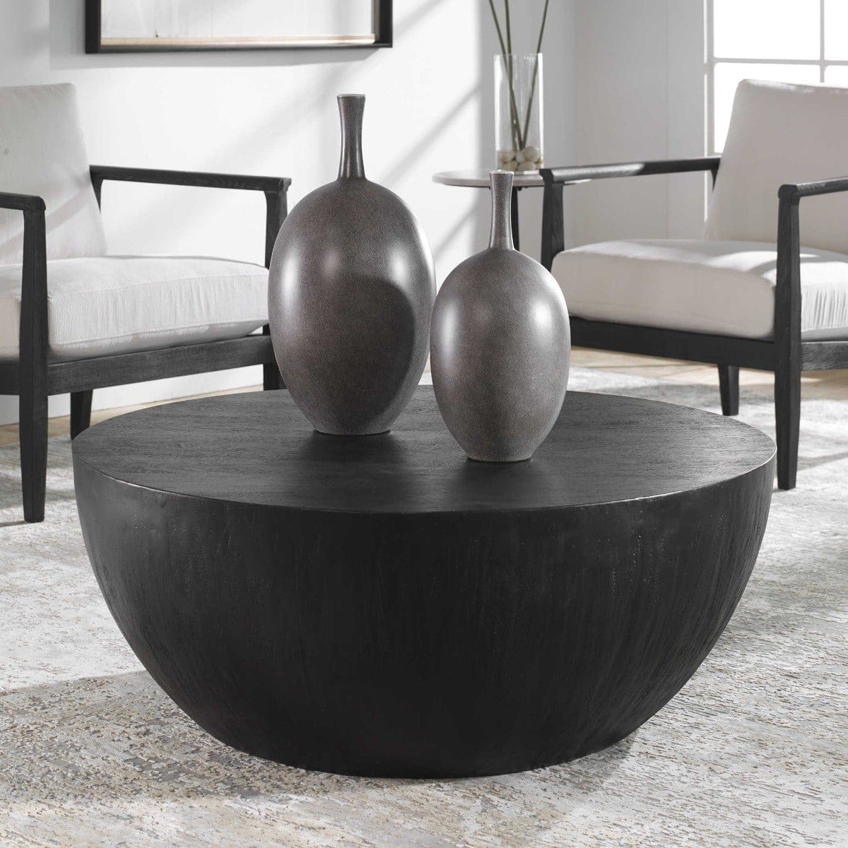 Uttermost Living Lark Ebony Coffee Table House of Isabella UK