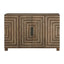 Uttermost Living Layton Geometric Console Cabinet House of Isabella UK