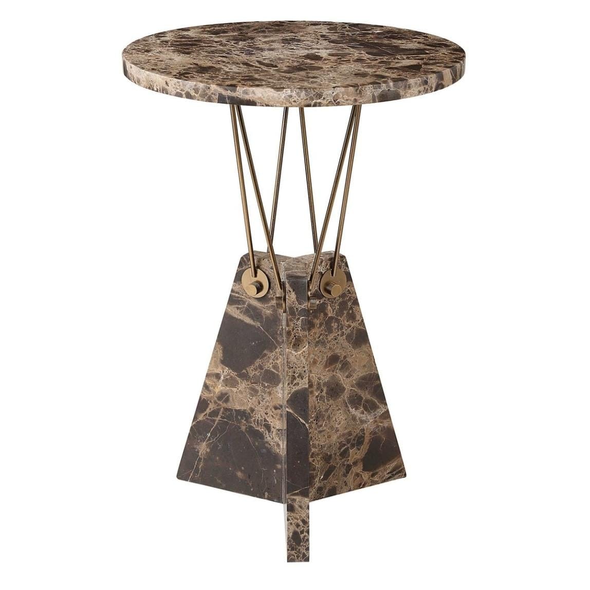 Uttermost Living Levitate Marble Accent Table House of Isabella UK