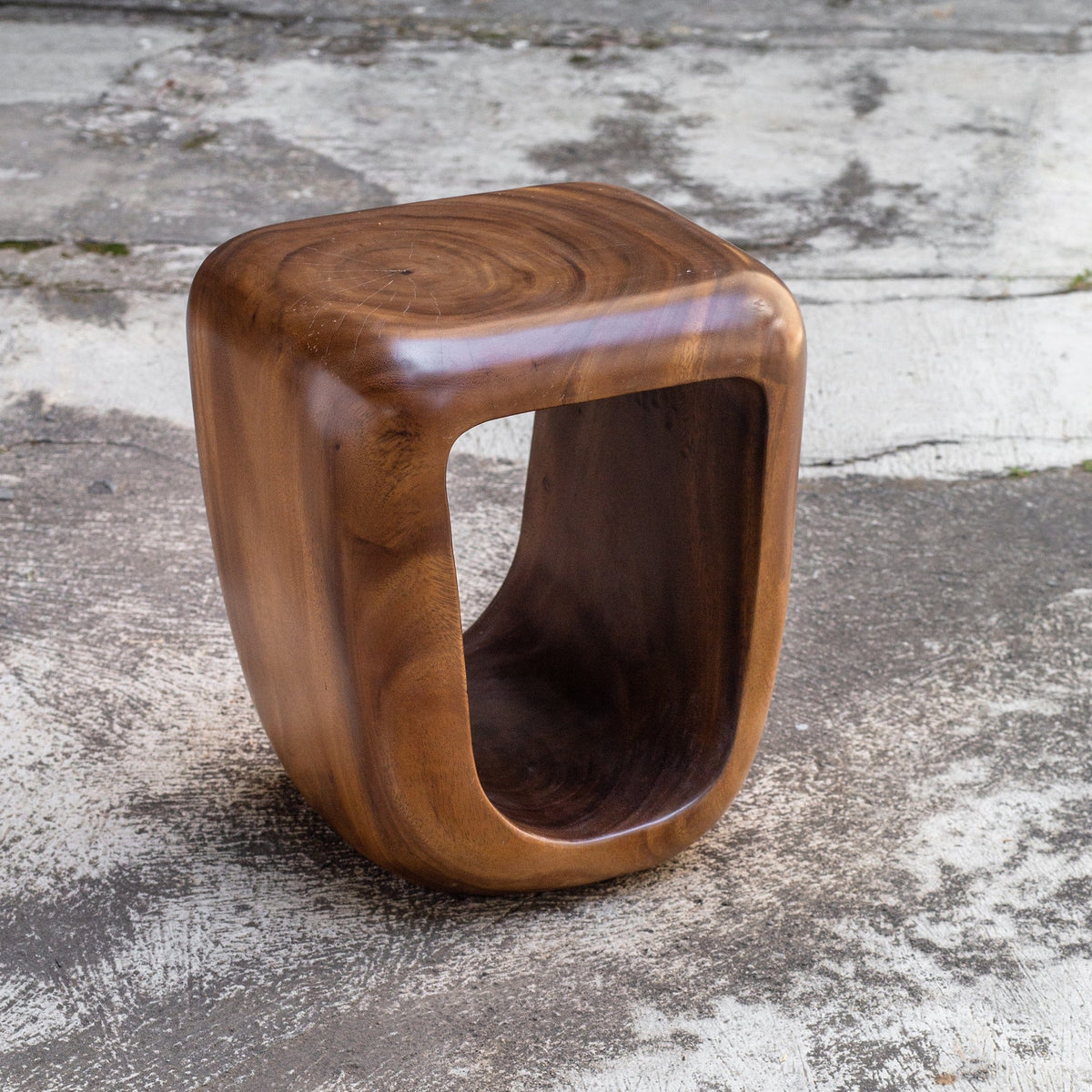 Uttermost Living Loophole Wooden Side Table House of Isabella UK