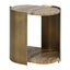 Uttermost Living Lozenge Accent Table in Latte Onyx House of Isabella UK