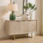 Uttermost Living Maeva 3 Door Light Wood Cabinet House of Isabella UK