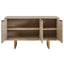 Uttermost Living Maeva 3 Door Light Wood Cabinet House of Isabella UK