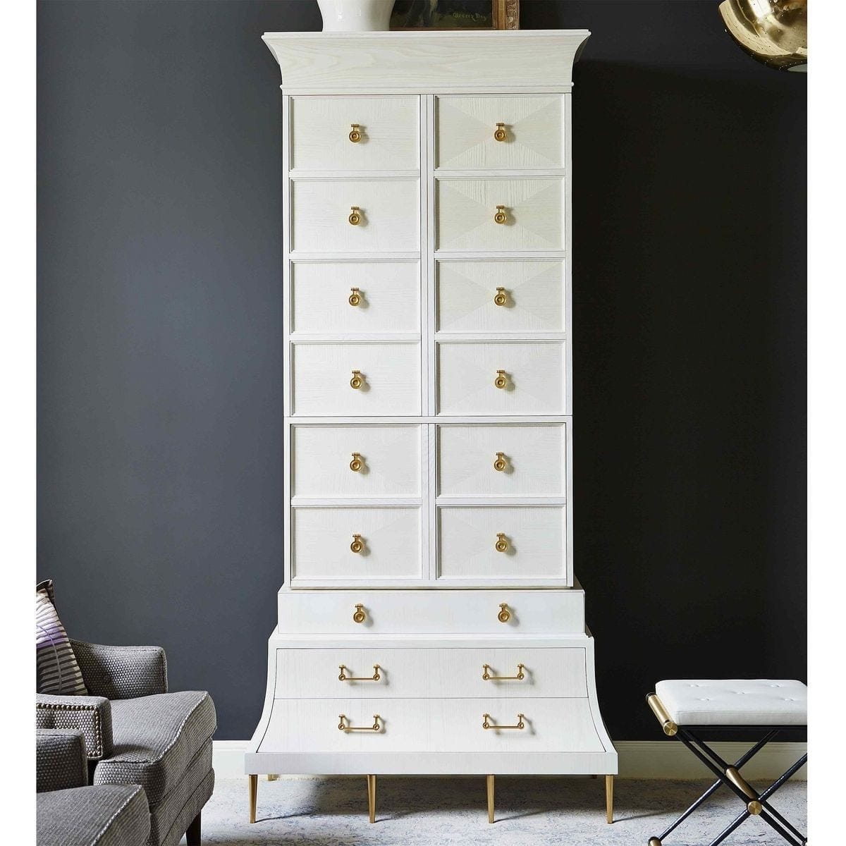 Uttermost Living Mansard Tall Cabinet House of Isabella UK