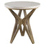 Uttermost Living Marnie Limestone Side Table House of Isabella UK