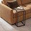 Uttermost Living Mateo Glass Top Side Table House of Isabella UK