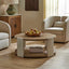 Uttermost Living Maulet Round Oak Coffee Table House of Isabella UK