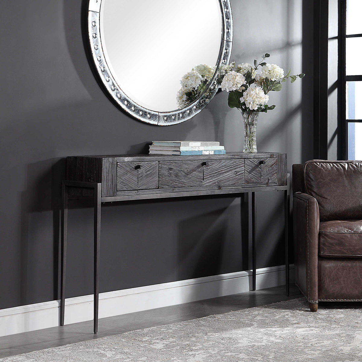 Uttermost Living Mavis Console Table House of Isabella UK