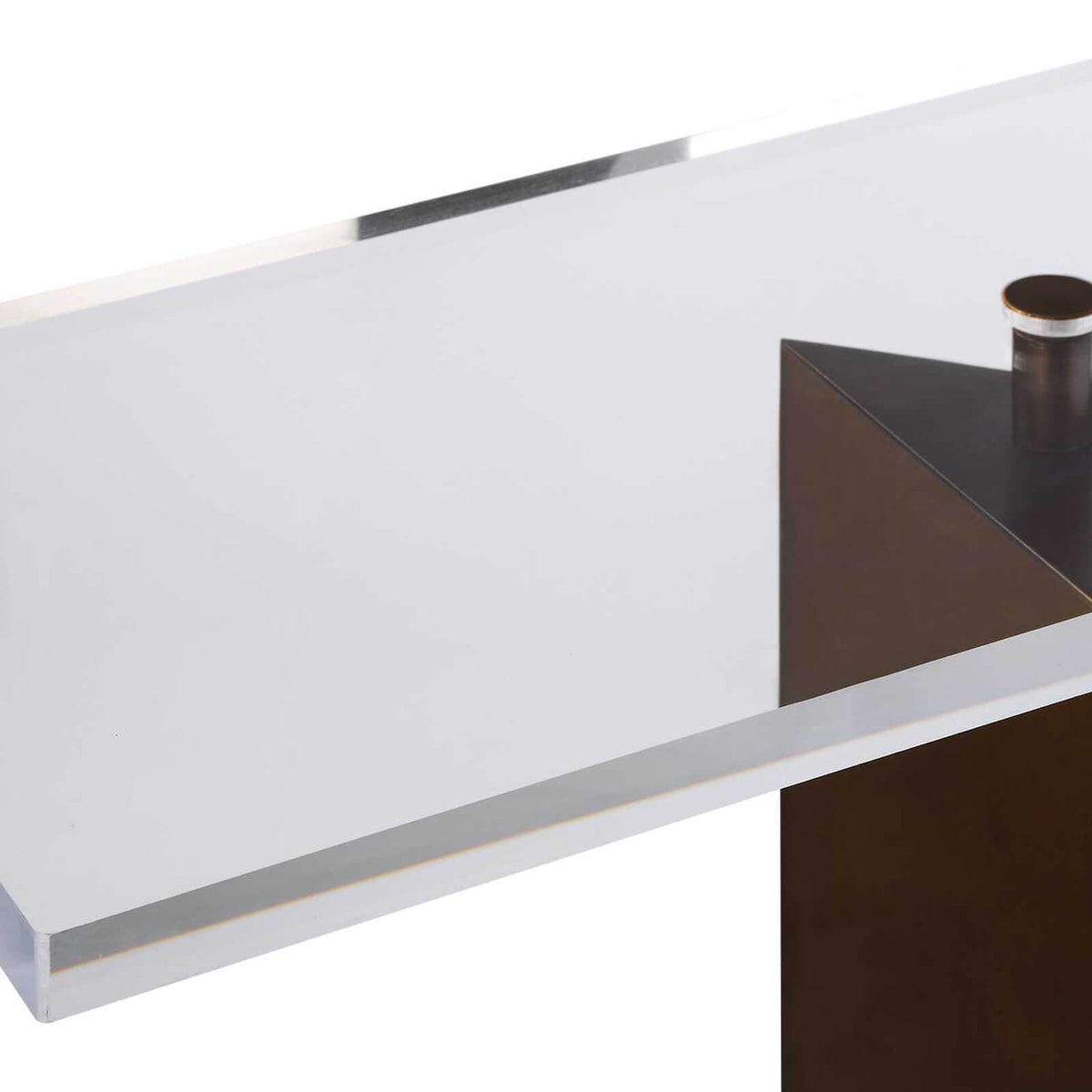Uttermost Living McElroy Modern Bronze Console Table House of Isabella UK