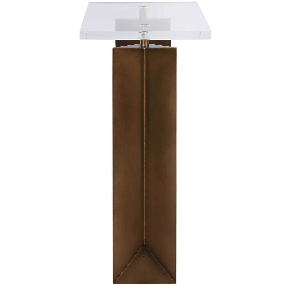 Uttermost Living McElroy Modern Bronze Side Table House of Isabella UK