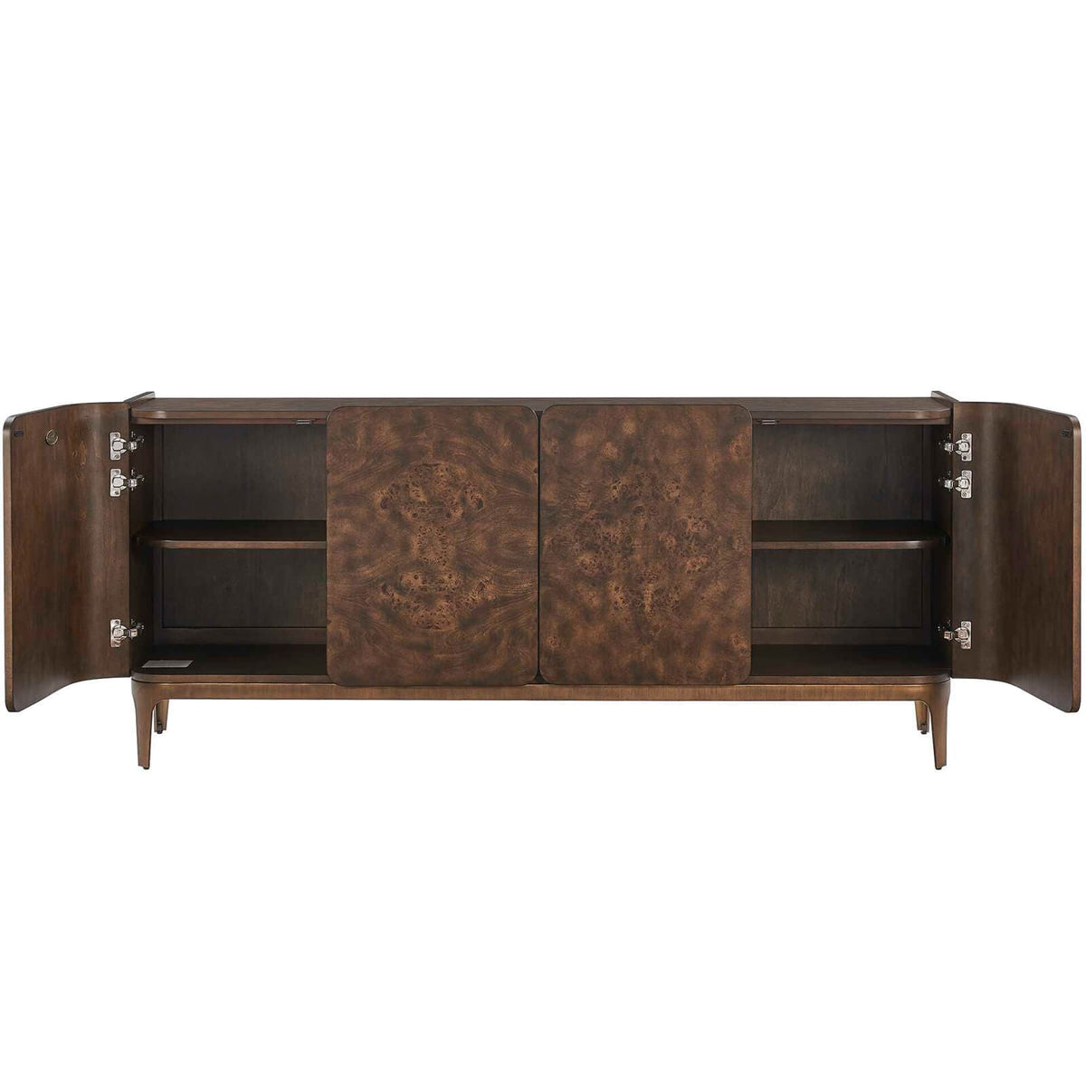 Uttermost Living Melbourne Mappa Burl 4 Door Sideboard House of Isabella UK