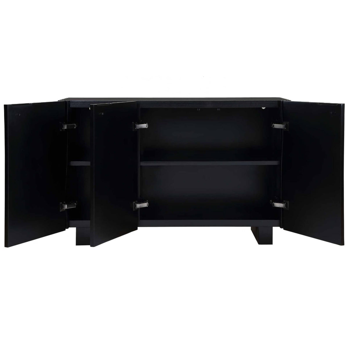 Uttermost Living Mercado Black 3 Door Cabinet House of Isabella UK