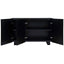 Uttermost Living Mercado Black 3 Door Cabinet House of Isabella UK
