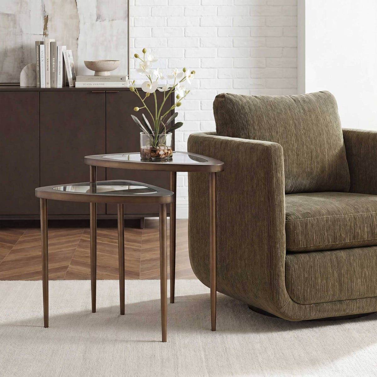 Uttermost Living Millar Curved Nesting Tables - Set of 2 House of Isabella UK