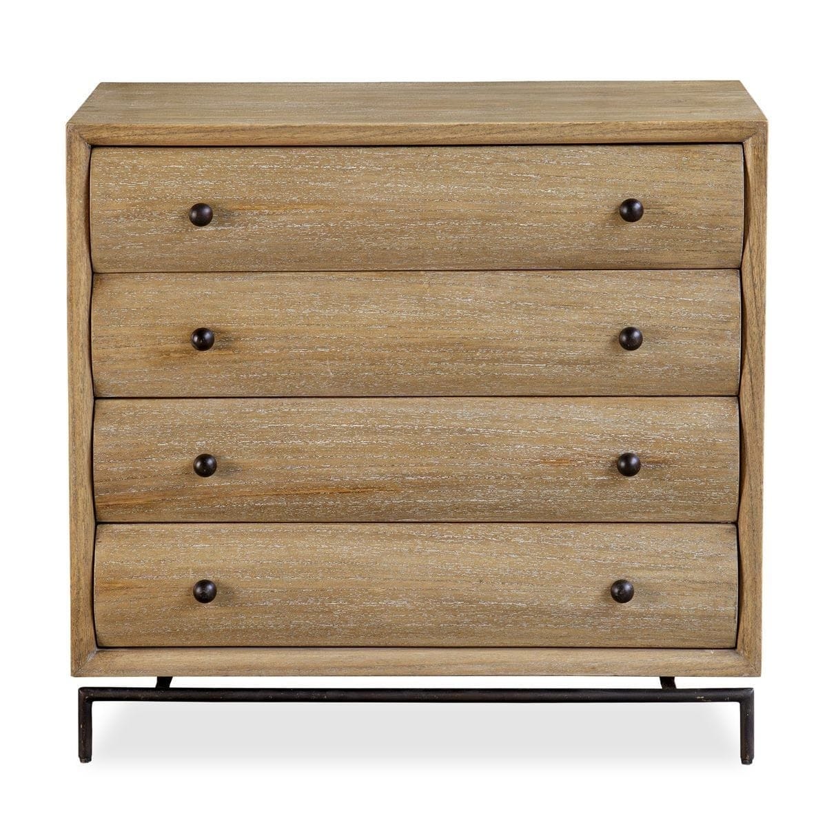 Uttermost Living Millard Curved 4 Drawer Chest House of Isabella UK