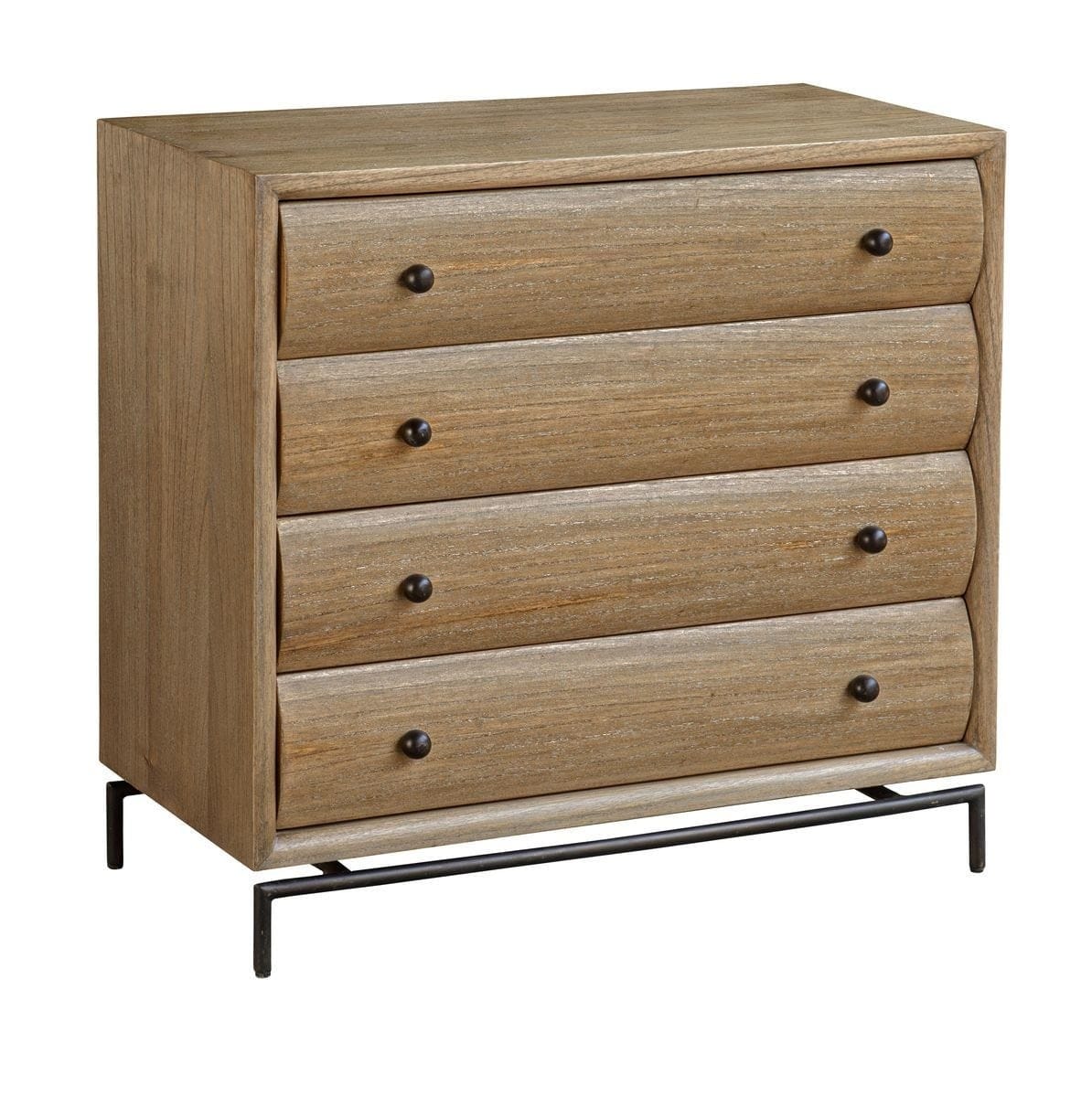 Uttermost Living Millard Curved 4 Drawer Chest House of Isabella UK