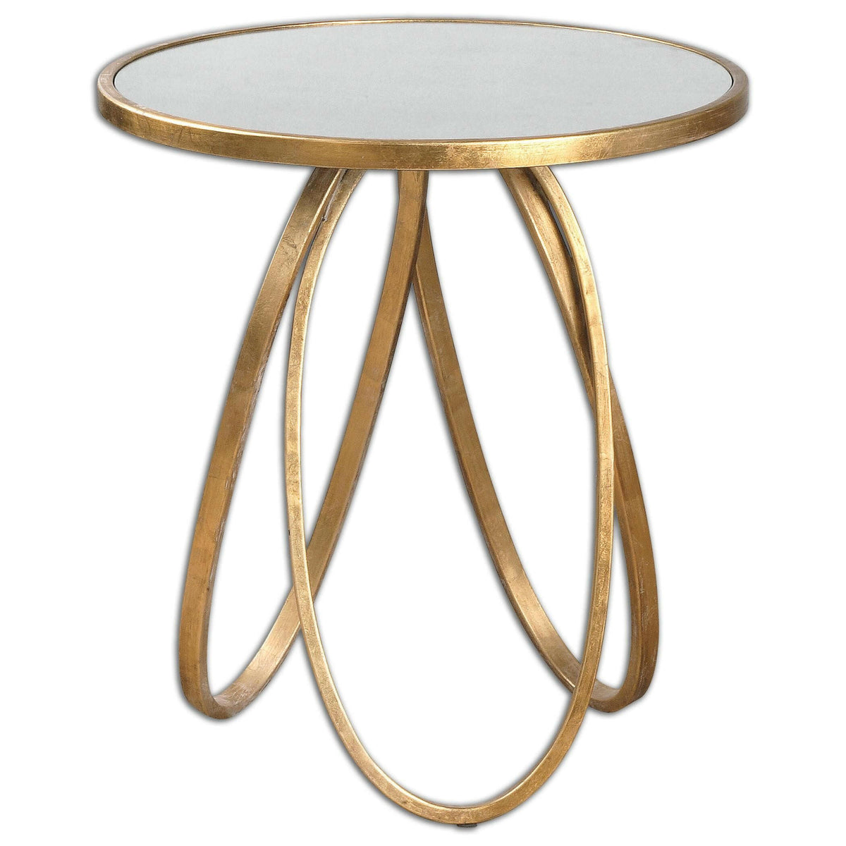 Montrez Gold Side Table.