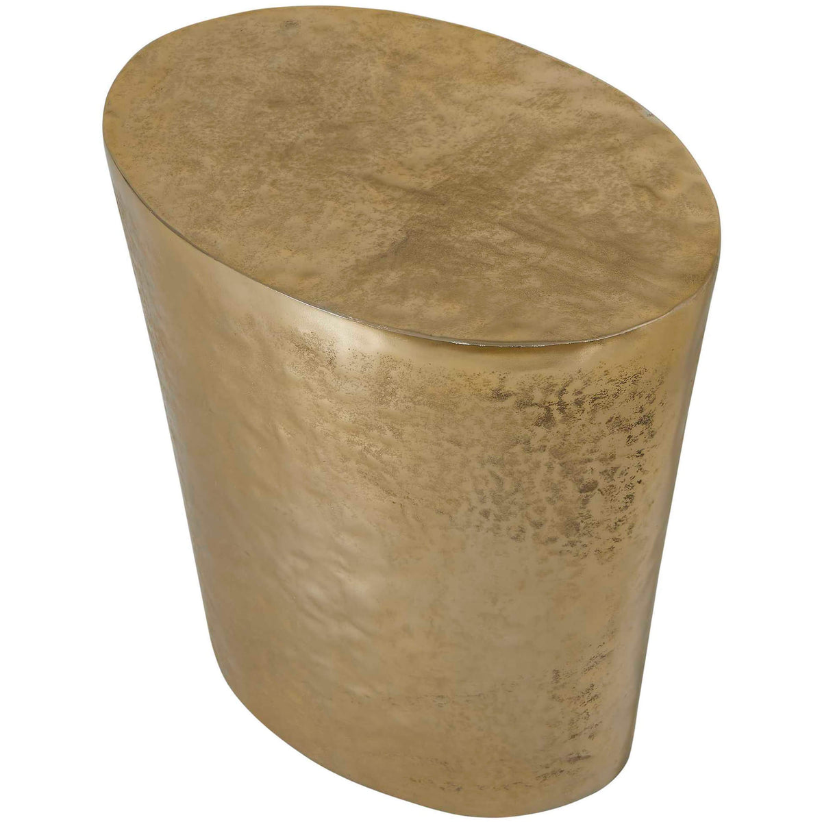 Uttermost Living Morroni Brass Side Table House of Isabella UK