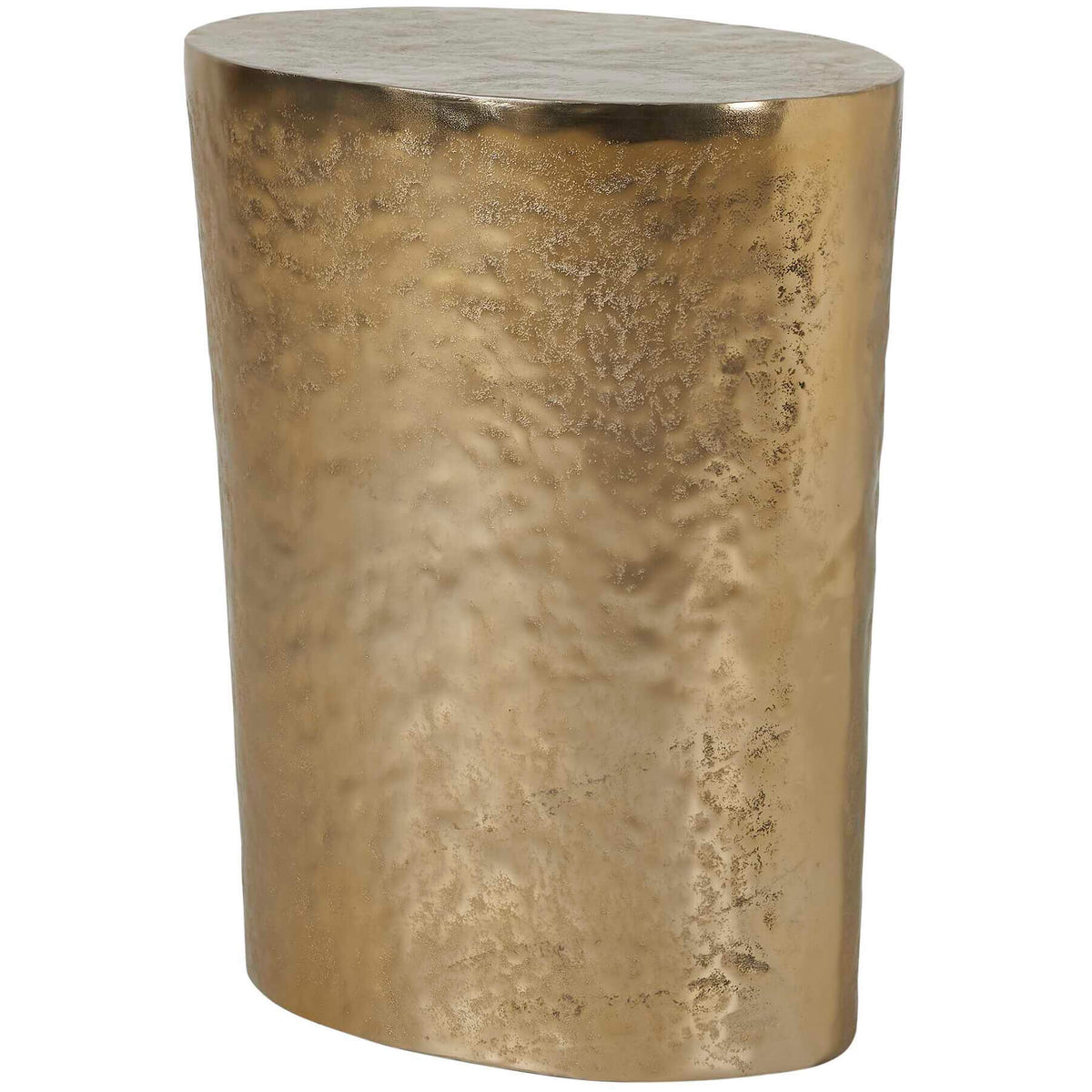 Uttermost Living Morroni Brass Side Table House of Isabella UK