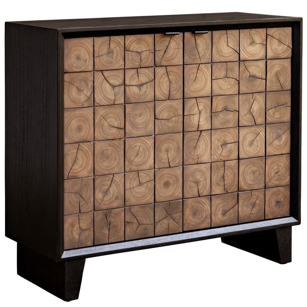 Uttermost Living Muestra Wood Grain 2 Door Cabinet House of Isabella UK