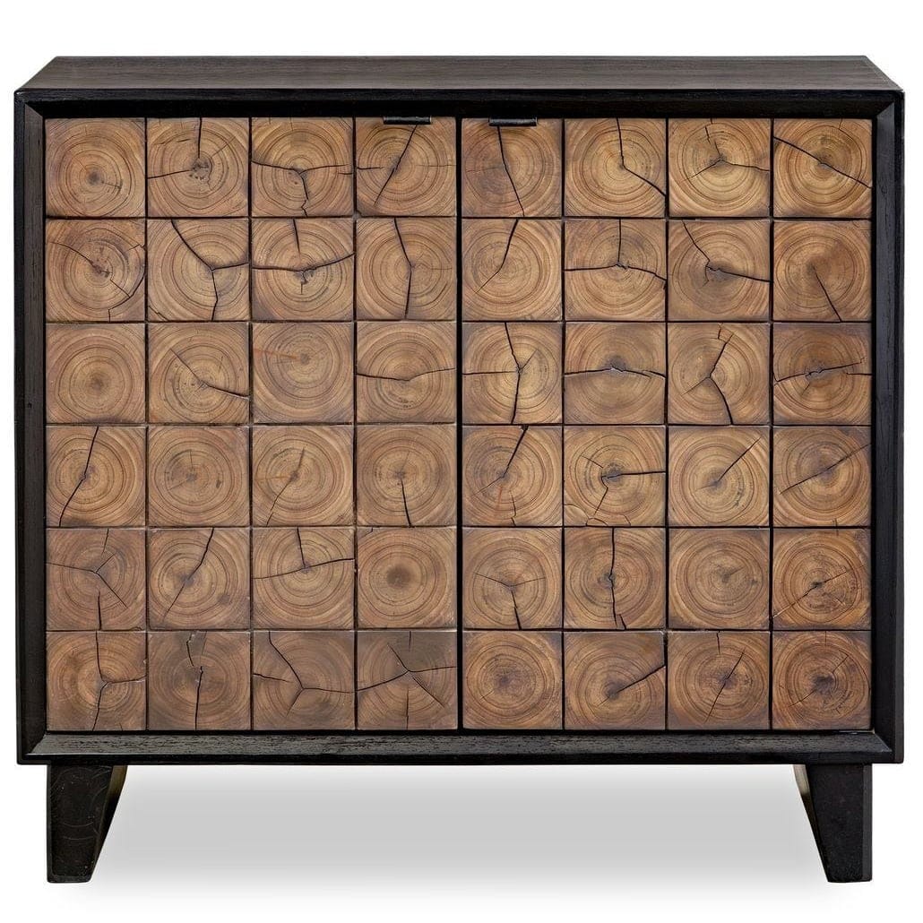 Uttermost Living Muestra Wood Grain 2 Door Cabinet House of Isabella UK