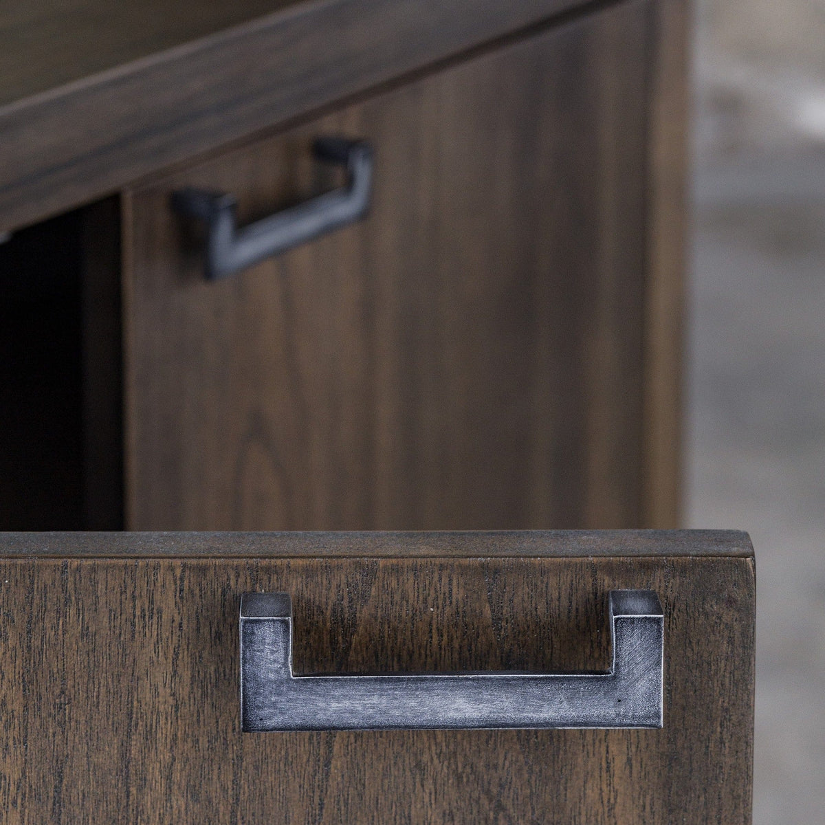 Uttermost Living Nadie Light Walnut Console Cabinet House of Isabella UK