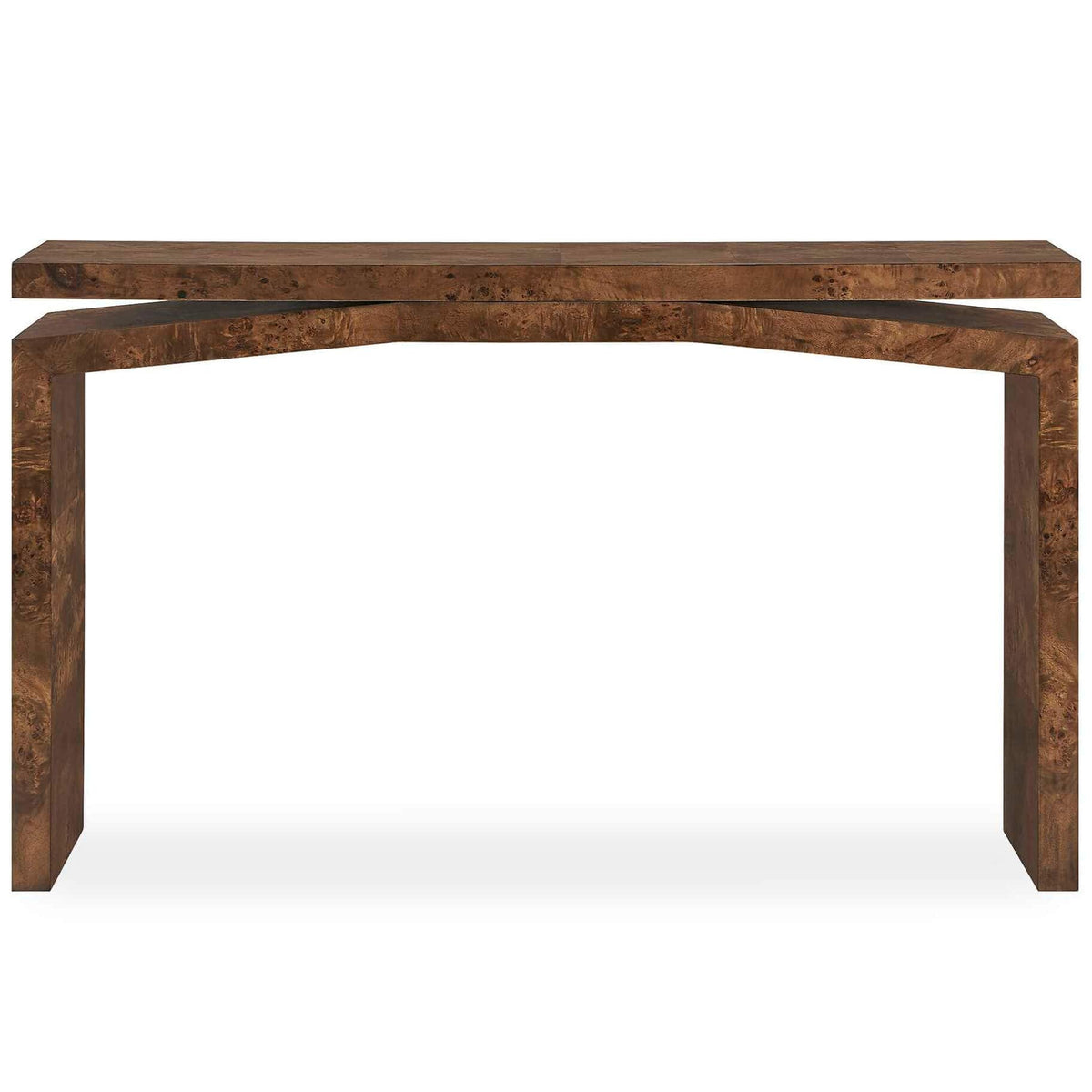 Uttermost Living Naoko Burl Wood Console Table House of Isabella UK