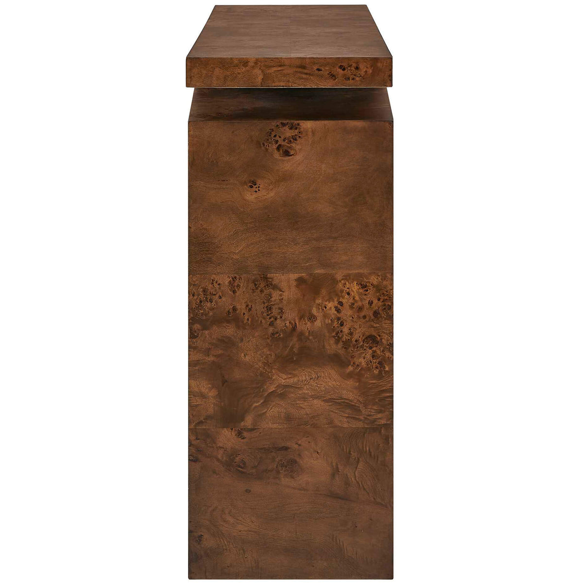 Uttermost Living Naoko Burl Wood Console Table House of Isabella UK