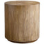 Uttermost Living Nevis Cylinder Side Table in Wood House of Isabella UK