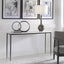 Uttermost Living Nightfall White Marble Console Table House of Isabella UK