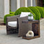 Uttermost Living Obra Bronze Outdoor Side Table House of Isabella UK