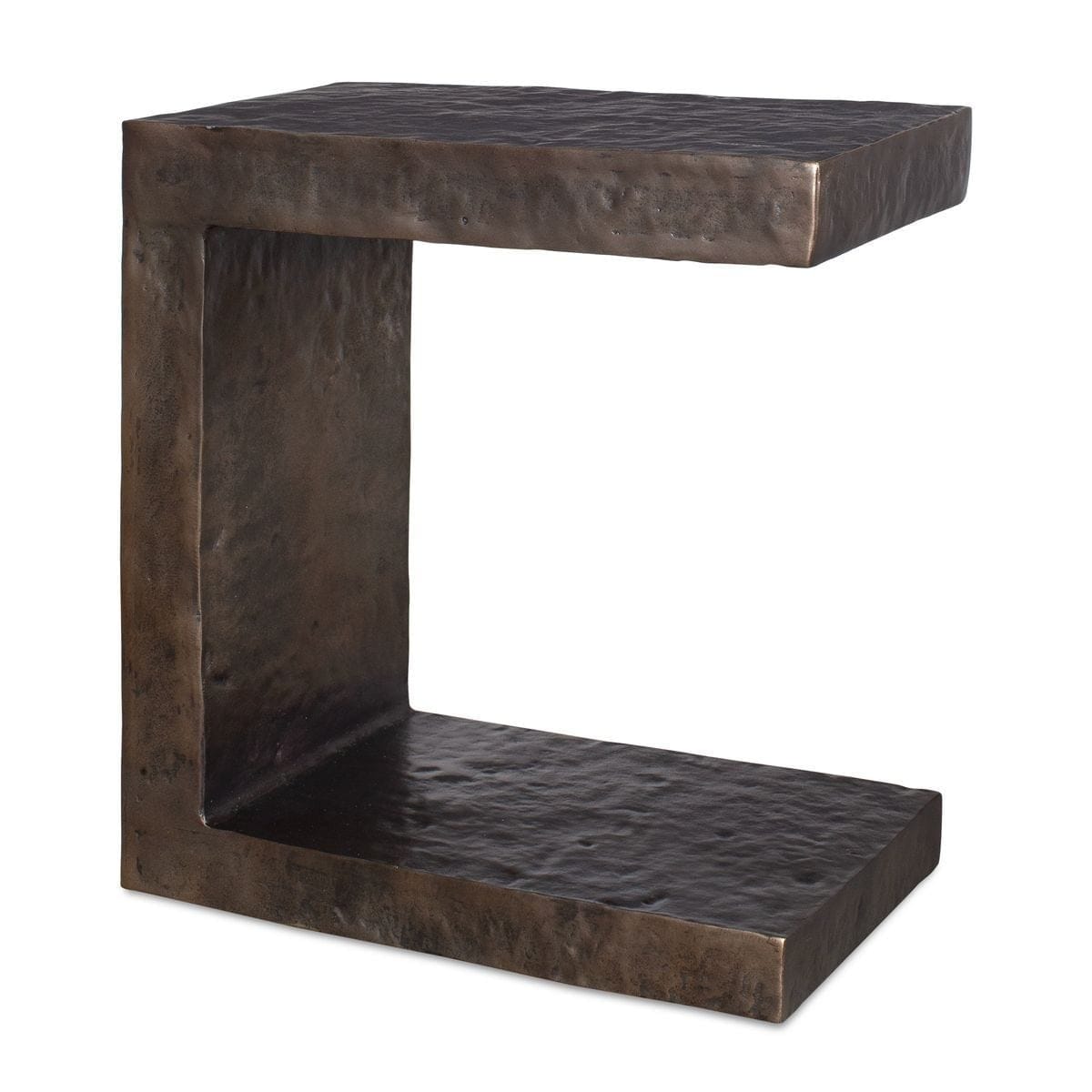Uttermost Living Obra Bronze Outdoor Side Table House of Isabella UK