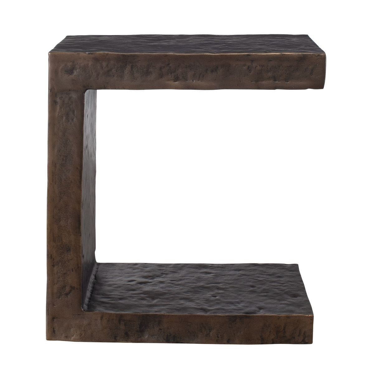 Uttermost Living Obra Bronze Outdoor Side Table House of Isabella UK