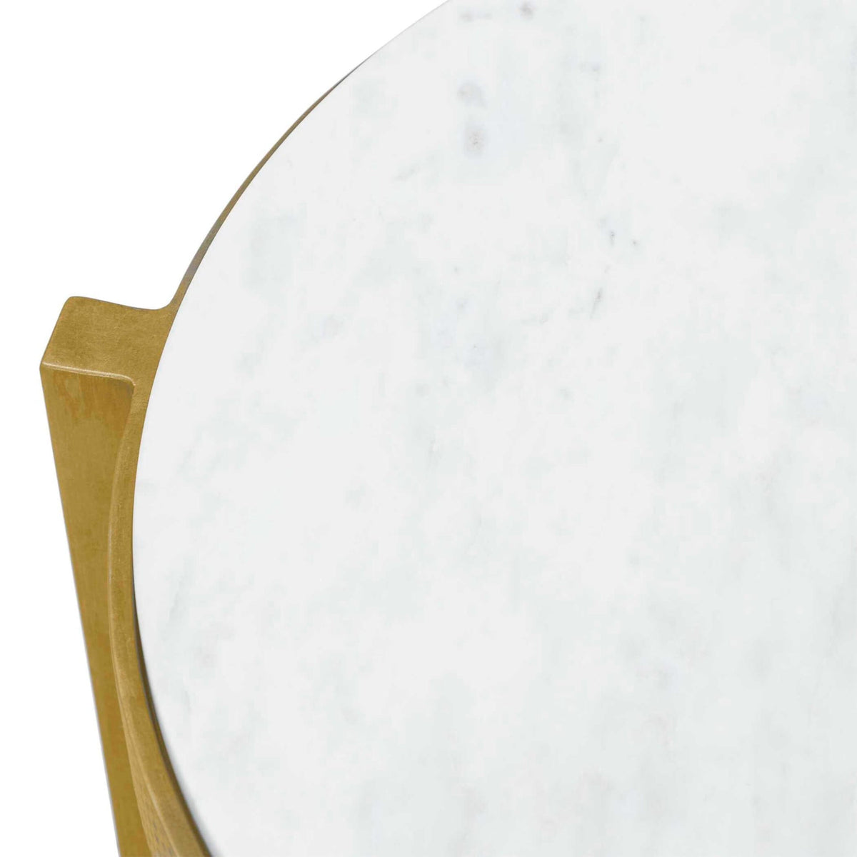 Uttermost Living Ocilla Antique Brass Accent Table House of Isabella UK