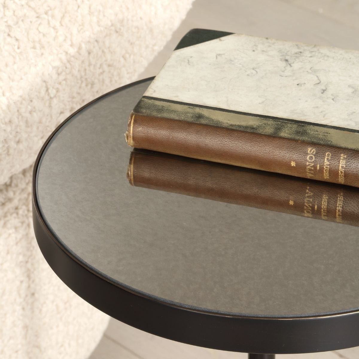 Uttermost Living Odesa Marble Accent Table House of Isabella UK